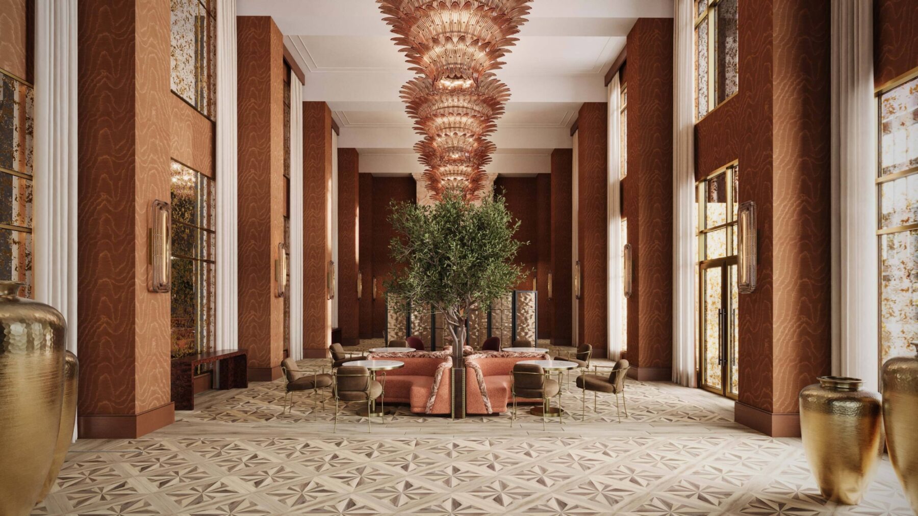 919 Fulton | Lobby on Fulton Street